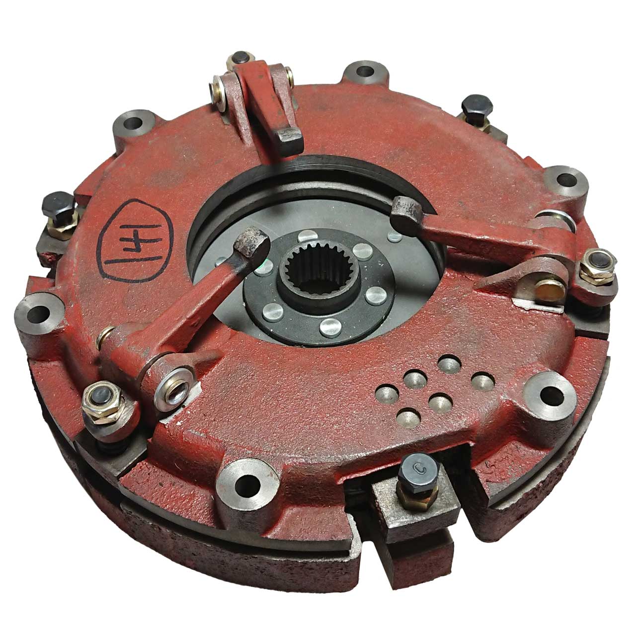 Корзина сцепления (2-дисковое) DongFeng 244 G2/ 304/ 404/ 454