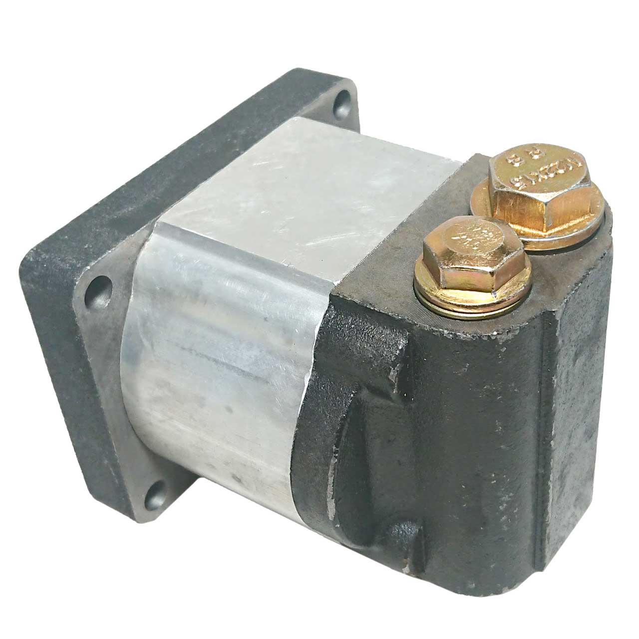 Насос шестеренчатый НШ HLCB-D06/08 правый, шлицевой, с площадкой, с клапаном — изображение 2