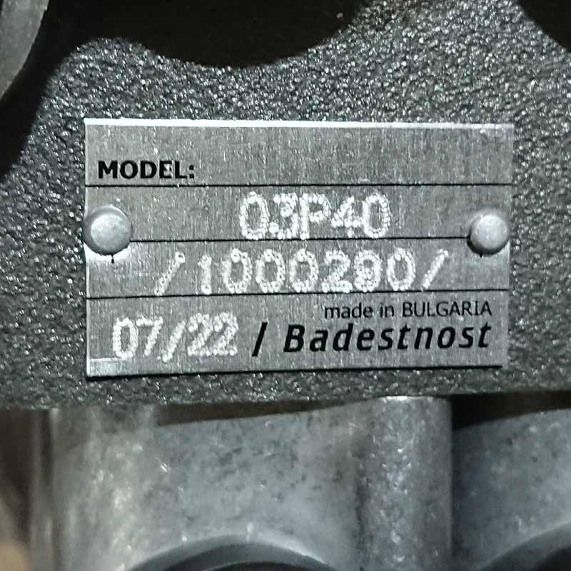 Гидрораспределитель 3Р40-1A1A1K16 GkZ1 (Болгария) с плавающим режимом — изображение 2